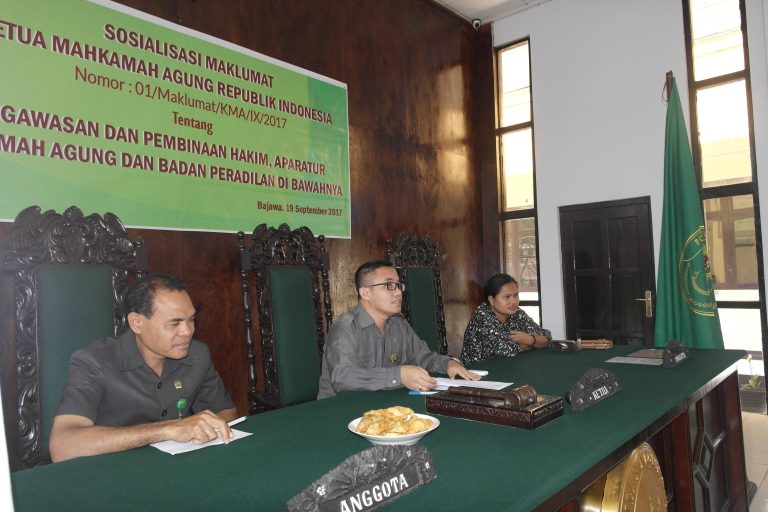 Sosialisasi Maklumat KMA